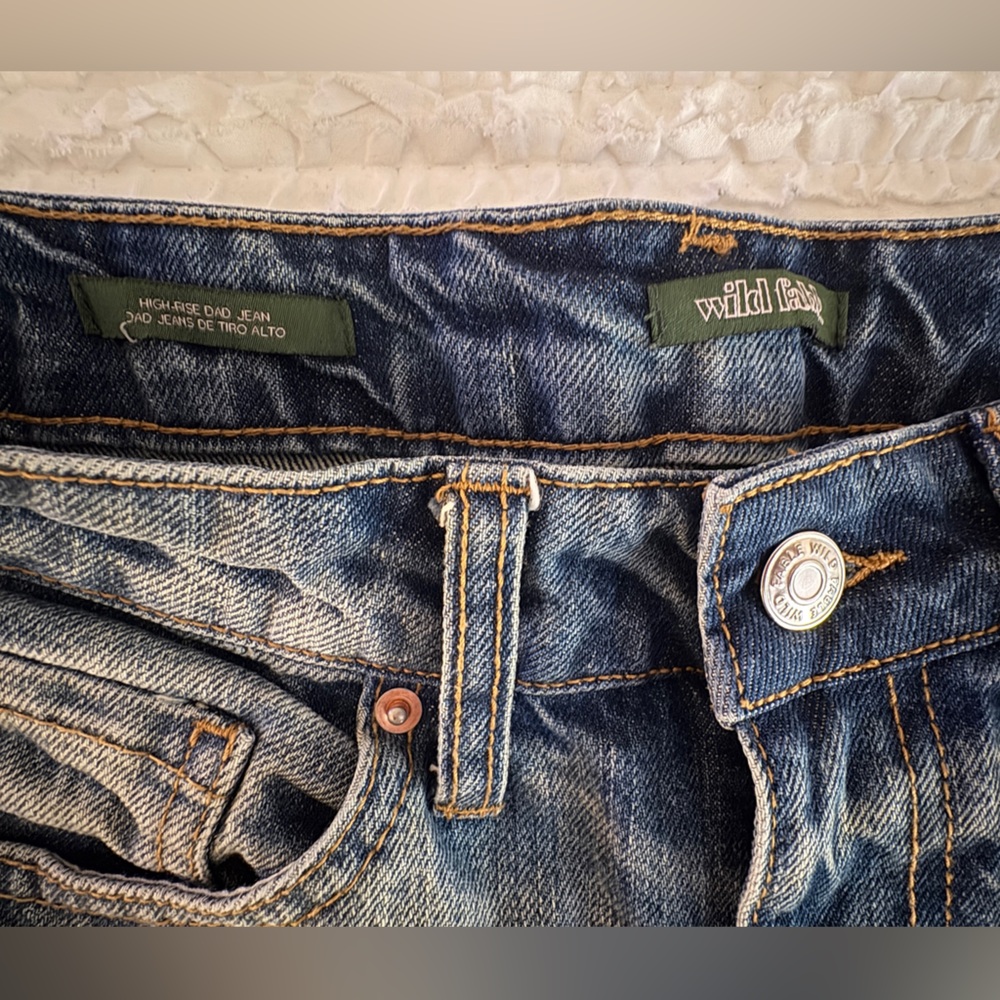 Wild Fable High Rise Blue Jeans - Picture 7 of 8